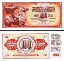 *100 Dinárov Juhoslávia 1986, P90c UNC - Kliknutím na obrázok zatvorte -